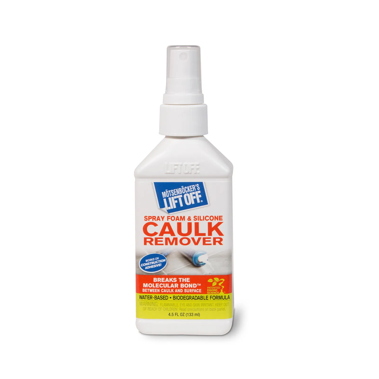Mötsenböcker’s Lift Off® Spray Foam & Silicone Caulk Remover