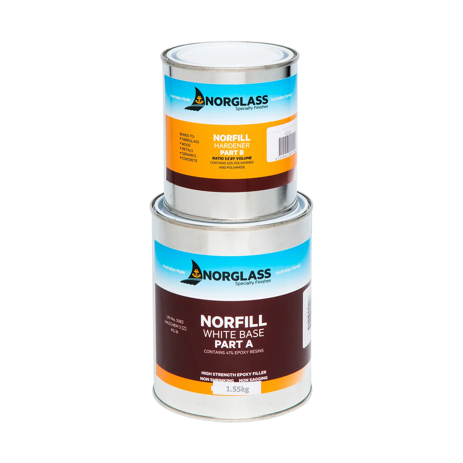 Norfill White Epoxy Filler